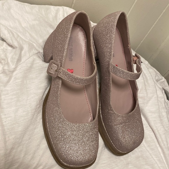 Steve Madden SZ 6 Shoes Sparkling Pink - Picture 3 of 6
